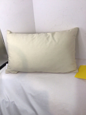 Calvin Klein Cream Cotton Pillow