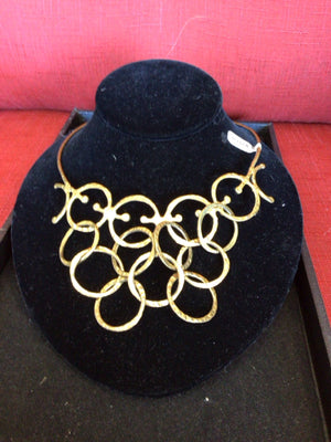 Brass Collar Necklace