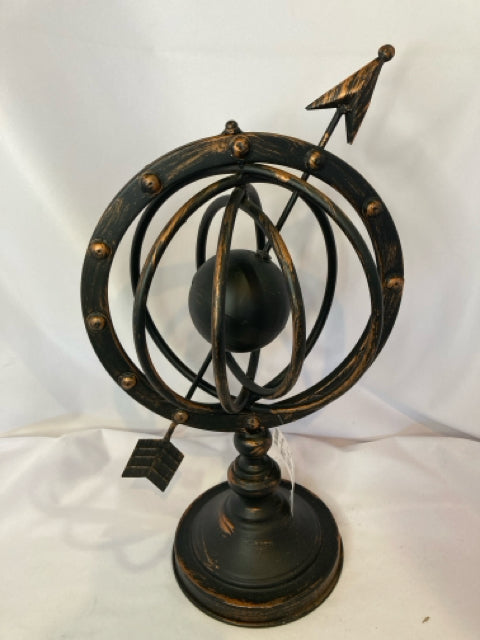 Bronze Metal Sphere Figurine