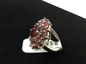 Red Rhinestone Ring
