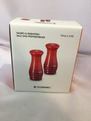 Le Creuset Red In Box Salt & Pepper