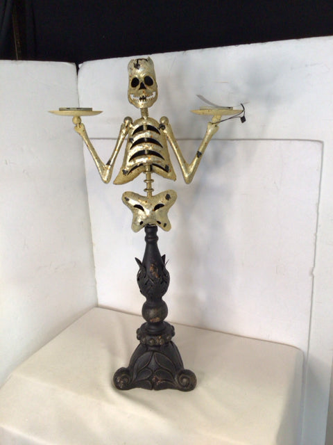 Halloween Metal Skeleton Holiday Item