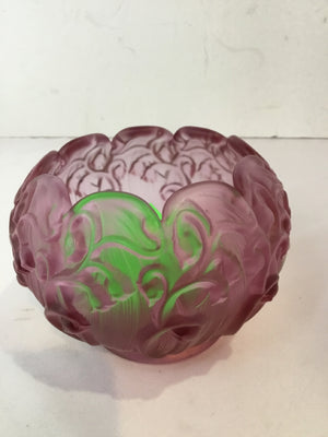 Fenton Purple Glass Bowl