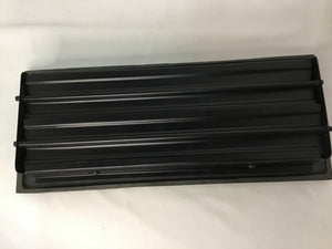 Restoration Hrd. Grate Black Metal Architectural Accent