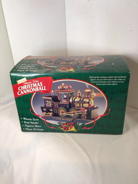 Mr Christmas Green Train Holiday Item