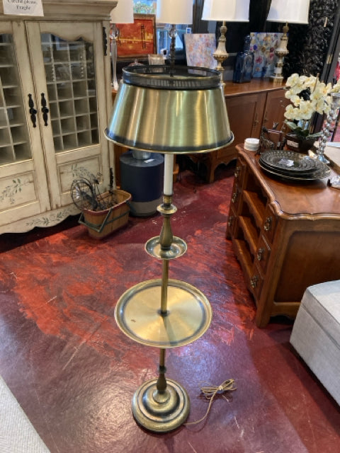 Retro Brass w/Table Lamp