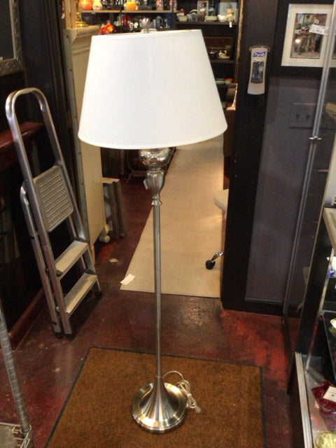 Floor Silver Lamp