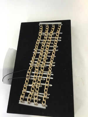 Silver/Gold Magnetic Bracelet