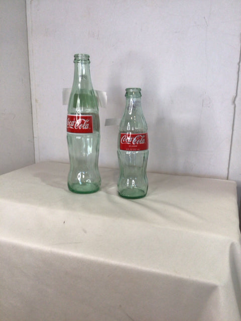 Coke Glass Set of 2 Bottle