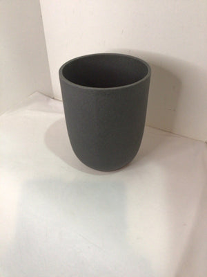 Home Goods Bathroom Gray Resin Trash Can