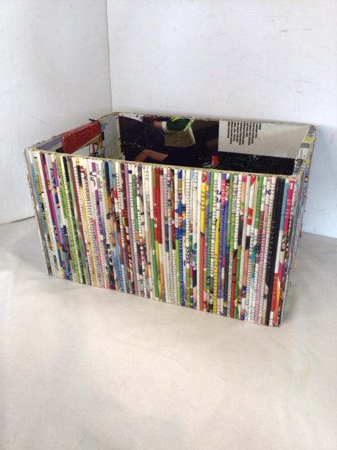 Whimsical Paper Multi-Color Box