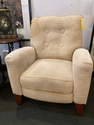 Recliner Polyester Tan Chair