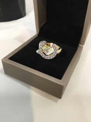 Joshiny Gold Horseshoe Ring