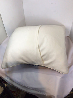 Blue/White Linen Down Print Pillow