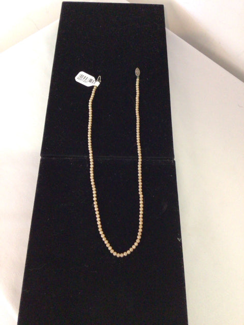 Taupe Pearls Necklace