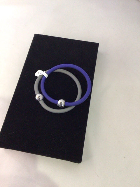 Blue/Gray Pair Bracelet