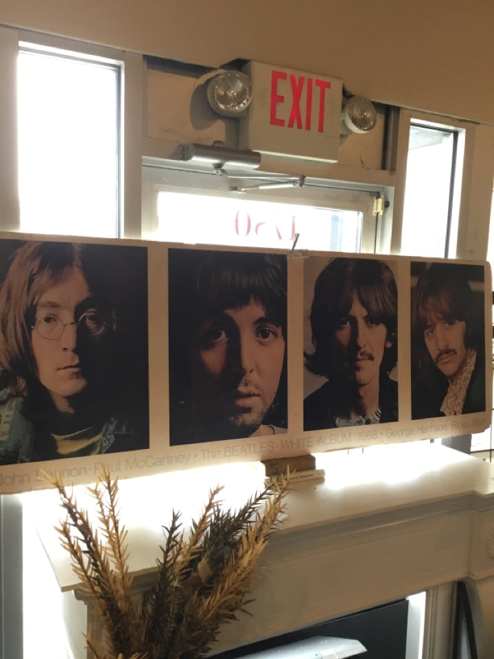 Vintage Paper Beatles Divided Wall Decoration Art