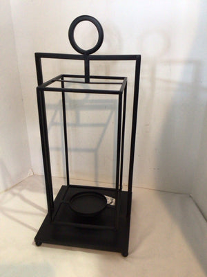 Black Metal Lantern