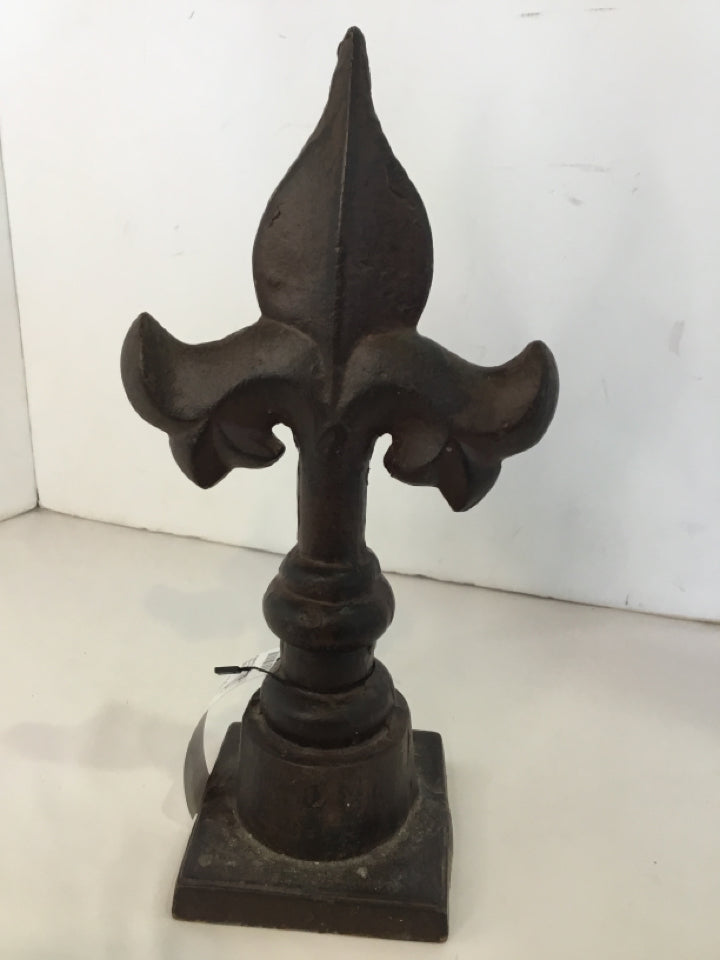 Black Cast Iron Statue