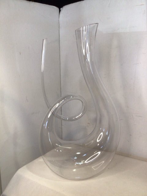 Wine Clear Glass Pitcher