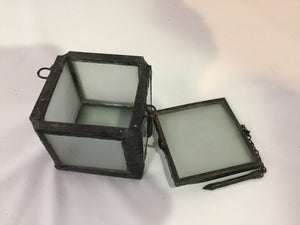 Leaded Glass Clear Box