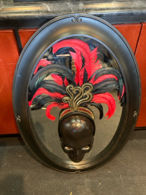 Halloween Black/Red Mirror Holiday Item