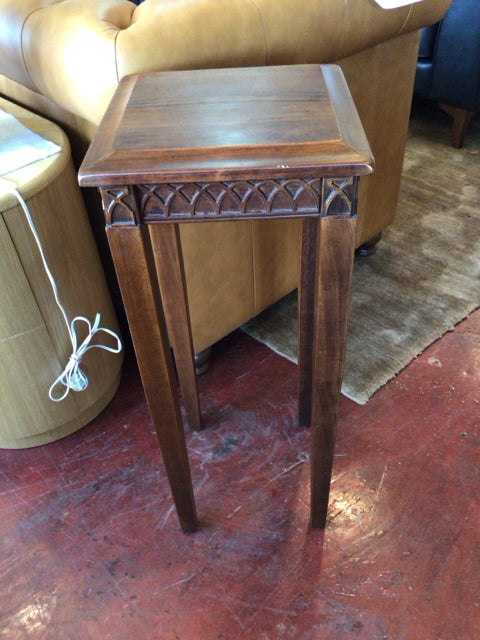 Brown Wood Plant Stand