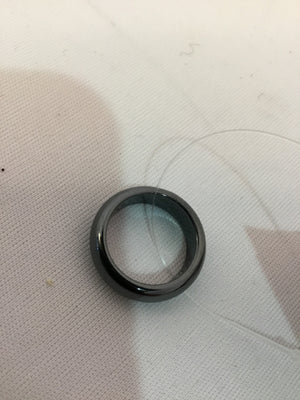 Metal Black Ring