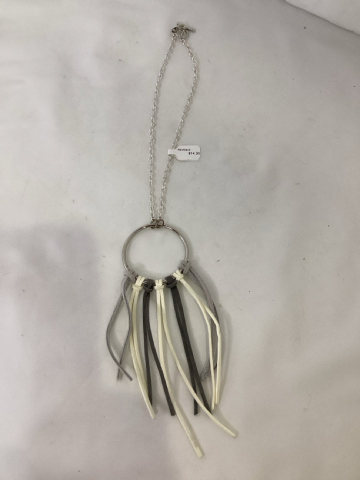 Silver Circle Necklace