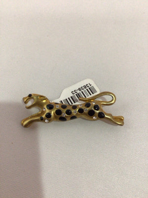 Gold/Black Leopard Pin