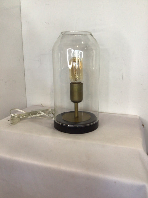Industrial Clear Glass Dome Electric Lamp