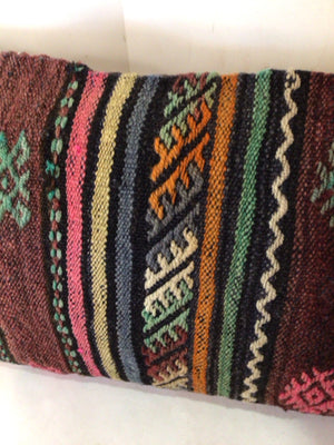 Kilim Black/Multi Pillow