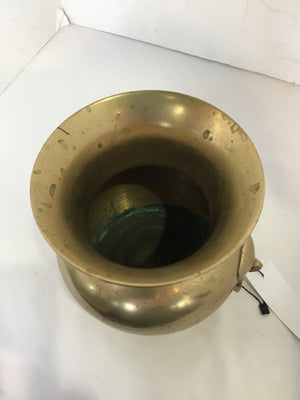 Vintage Gold Brass Vase