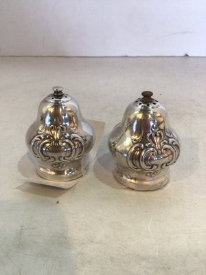 Gorham Pair Silver Plate Salt & Pepper