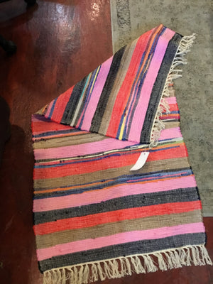 Kilim Rag Multi-Color Rug