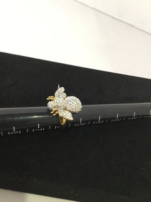 White Rhinestone Ring