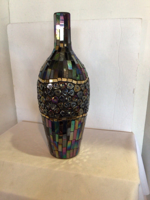 As Is Multi Mosaic Vase