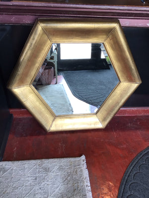 Bombay Co. Gold Octagon Mirror