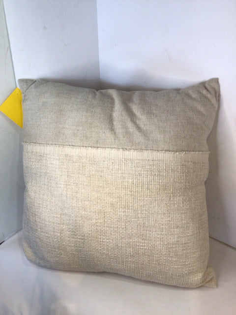 Cream/Tan Pillow