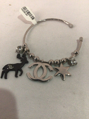 Silver Deer Bracelet