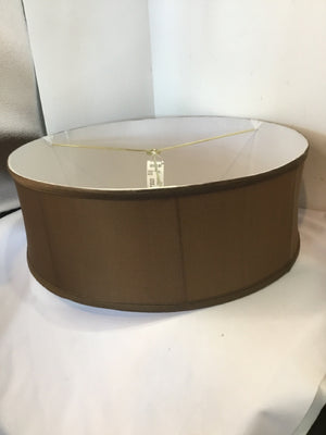 Brown Linen Lamp Shade