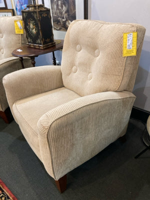 Recliner Polyester Tan Chair