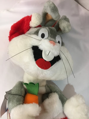 Looney Tunes Stocking Red/Gray Bugs Bunny Holiday Item