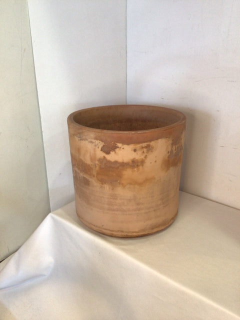 Terra Cotta Clay Cylinder Planter