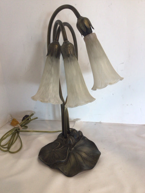 Bronze Tulip Lamp