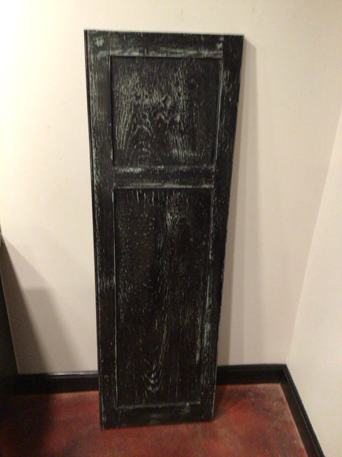 Vintage Wood Black Wall Decoration Art