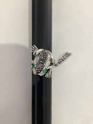 Silver Frog Ring