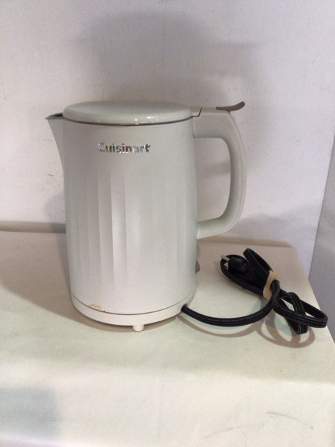 Cuisinart Electric White Metal Tea Kettle