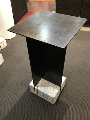 Modern Marble/Iron Gray Table