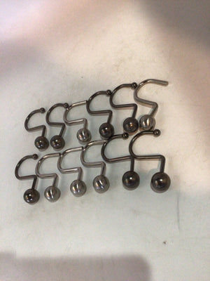 Set of 12 Shower Hooks